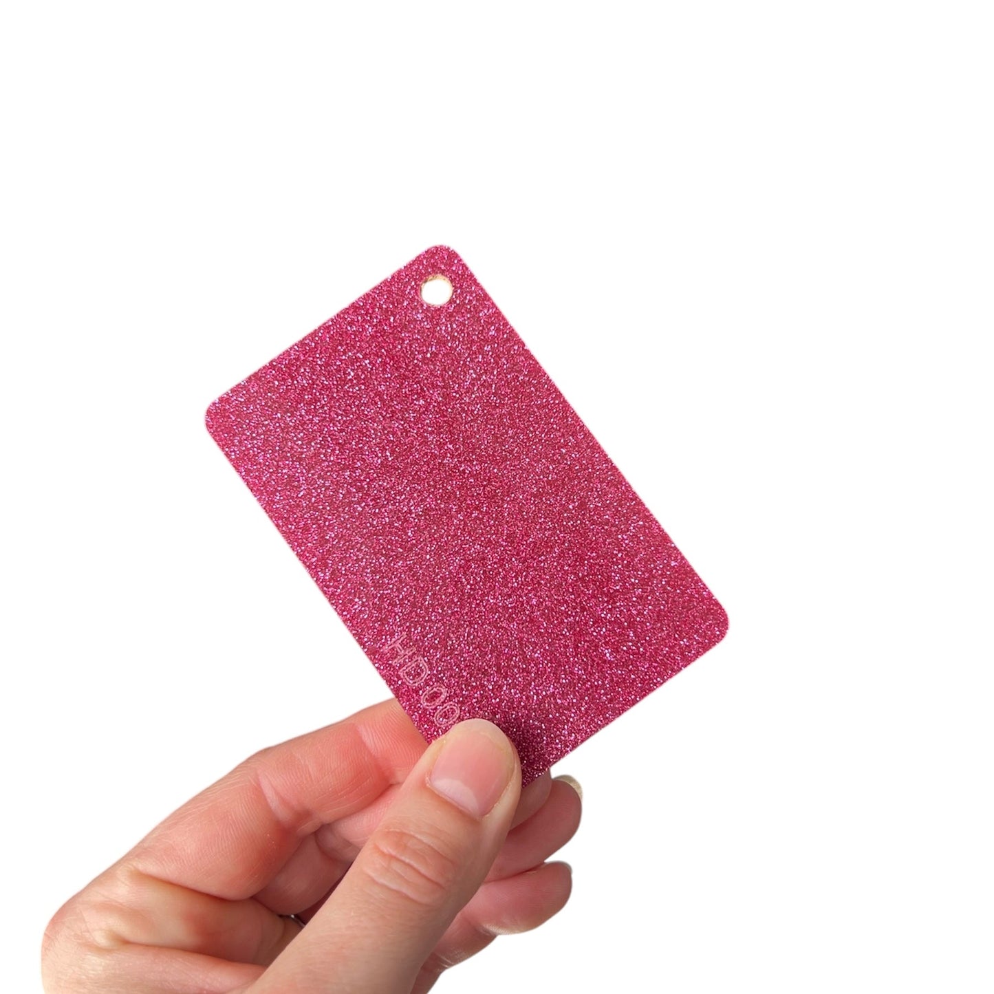 Glitter Pink Princess Acrylic - Acryluxe Supply Co