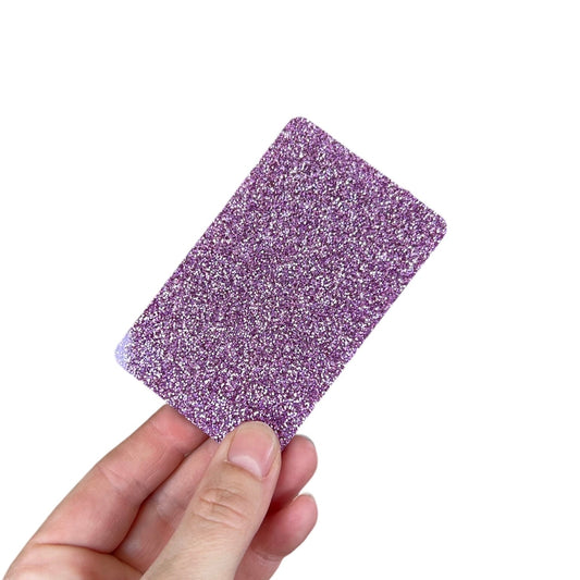 Periwinkle Glitter Acrylic - Acryluxe Supply Co